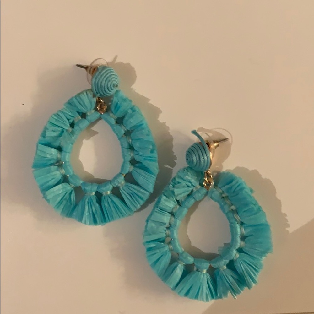 Blue earrings